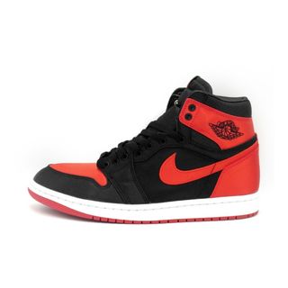 ナイキ(NIKE)のナイキ NIKE ■ 【 WMNS AIR JORDAN 1 Retro High OG Satin Bred FD4810 061 】 ウィメンズ エア ジョーダン 1 レトロ ハイ サテン ブレッド スニーカー h0491(スニーカー)