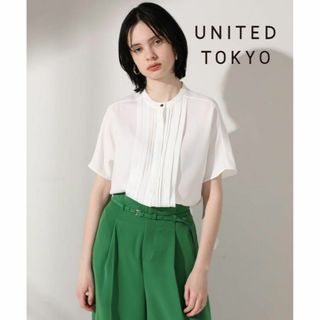 ユナイテッドトウキョウ(UNITED TOKYO)のUNITED TOKYO ≪WEB限定≫アレンジキーネックブラウス 半袖(シャツ/ブラウス(半袖/袖なし))