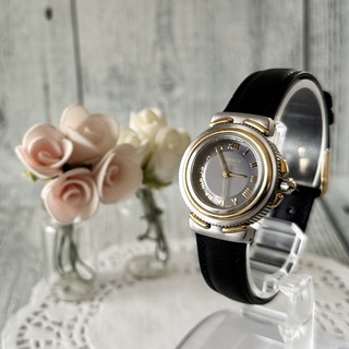 ティファニー(Tiffany & Co.)の【希少】TIFFANY&Co ティファニー 腕時計 インタリオ コンビ クオーツ(腕時計)