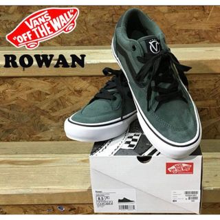 ヴァンズ(VANS)のバンズ ROWAN ローワン JUNGLE GREEN/TRUE WHITE(スニーカー)