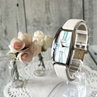 ティファニー(Tiffany & Co.)の【希少】TIFFANY&Co ティファニー 腕時計 ジェメア ホワイト(腕時計)