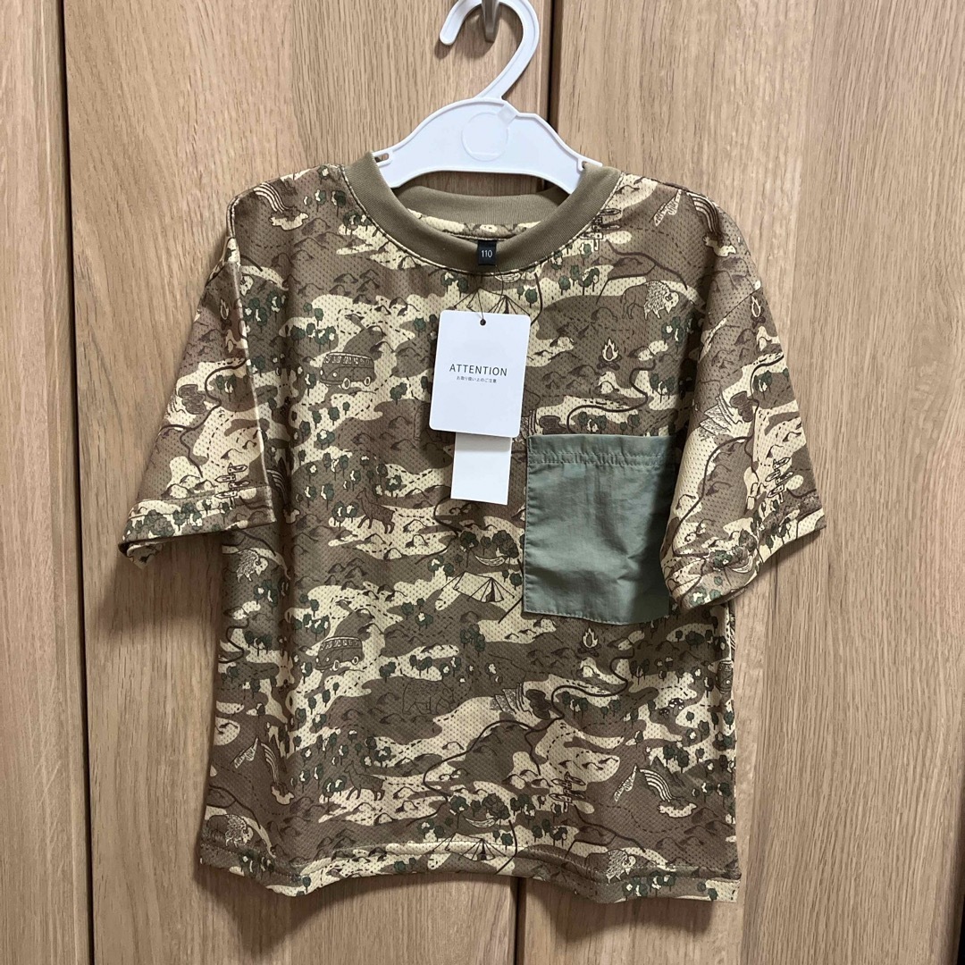 coca(コカ)のcoca コカ 半袖Tシャツ 110 新品未使用 キッズ/ベビー/マタニティのキッズ服男の子用(90cm~)(Tシャツ/カットソー)の商品写真