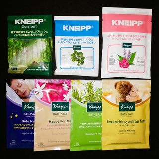 クナイプ(Kneipp)のクナイプ バスソルト 7袋 7種類 入浴剤(入浴剤/バスソルト)