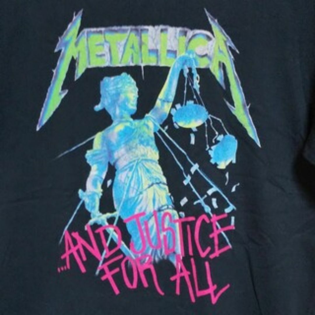 UNIQLO(ユニクロ)の古着 バンドT METALLICA  … And Justice For All メンズのトップス(Tシャツ/カットソー(半袖/袖なし))の商品写真