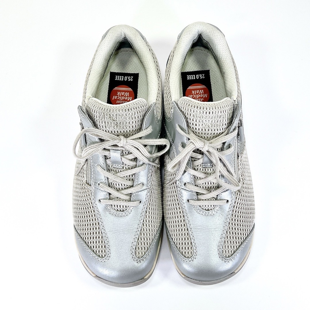 ASAHI Medical Walk（ASAHI SHOES）(アサヒメディカルウォーク)の【ほぼ新品】ASAHI Medical Walk コンフォートスニーカー25.0 レディースの靴/シューズ(スニーカー)の商品写真