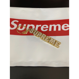 Supreme Block Logo Keychain(キーホルダー)