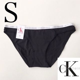 カルバンクライン(Calvin Klein)のレア 新品 下着 USA カルバンクライン 黒 ビキニ ショーツ S(ショーツ)