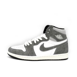 ナイキ(NIKE)のナイキ NIKE ■ 【 AIR JORDAN 1 RETRO HIGH OG Black and Smoke Grey DZ5485 051 】 エア ジョーダン 1 レトロ ハイ ブラック アンド スモーク グレー スニーカー h0512(スニーカー)