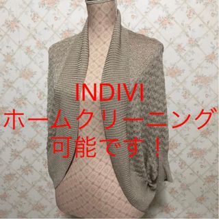 インディヴィ(INDIVI)の★INDIVI/インディヴィ★極美品★モモンガカーディガン38(M.9号)(カーディガン)