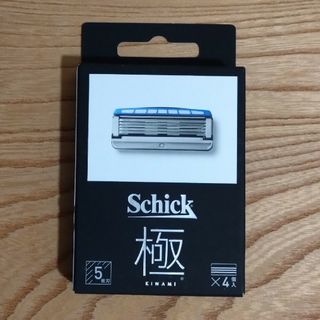 ジレット(Gillette)のシック Schick 極 KIWAMI 替刃4コ入 新品未開封 純正品(その他)