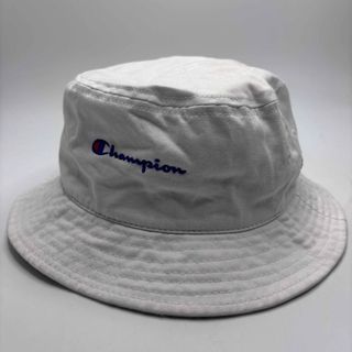 チャンピオン(Champion)のチャンピオン　 ホワイト　白 バケットハット　サファリキャップ　ユニセックス(ハット)