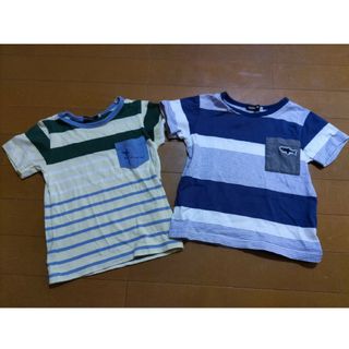 ベベ(BeBe)のbebe　Tシャツ2枚セット　100(Tシャツ/カットソー)