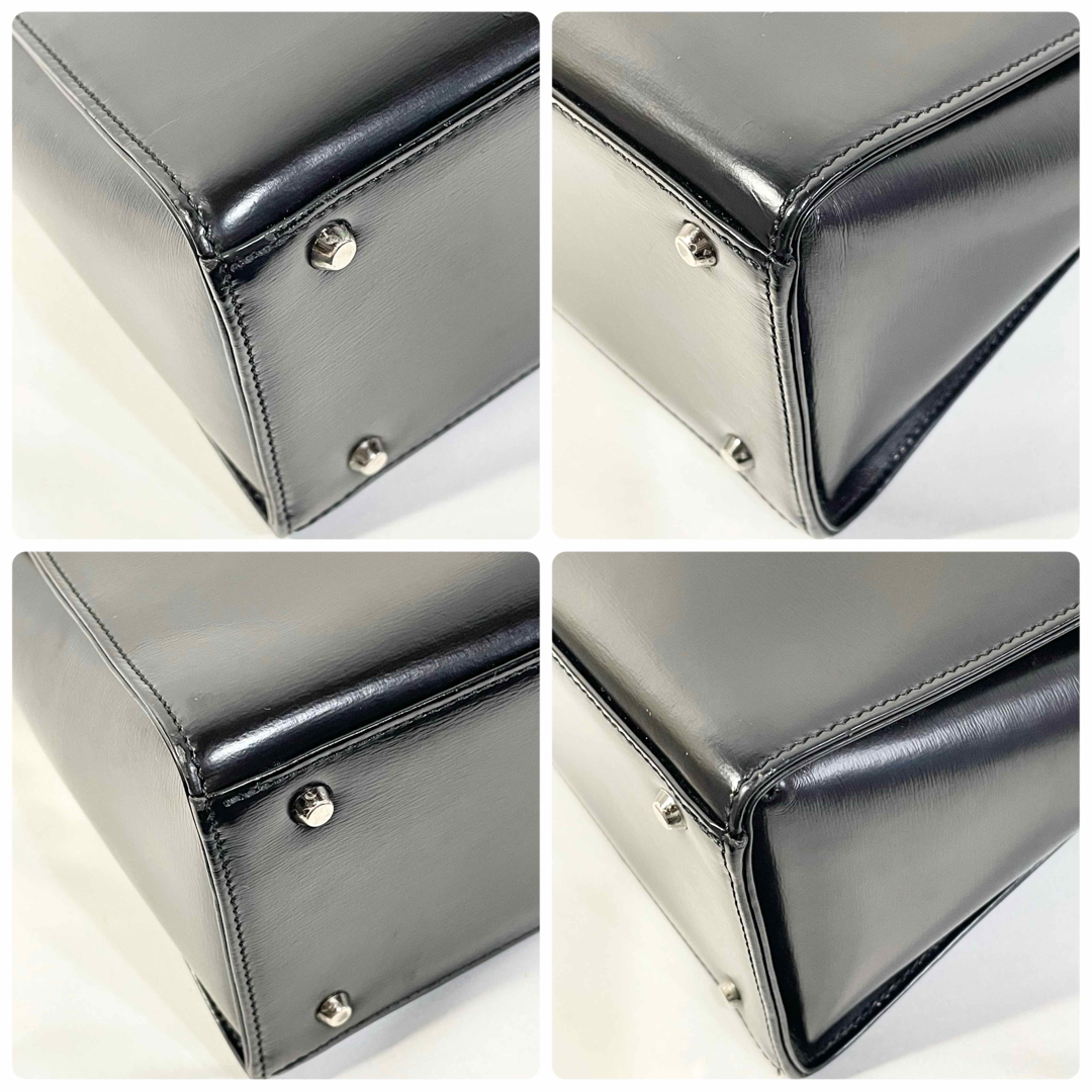 正規品 ジバンシー ハンドバッグ ゴールド金具 フォーマル 鞄 黒 正規品 ジバンシー ハンドバッグ ゴールド金具 フォーマル 鞄 黒
