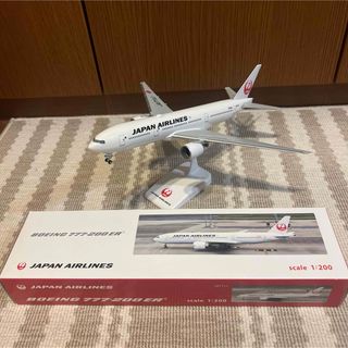 JAL モデルプレーン Boeing777-200ER 1:200 JA711J