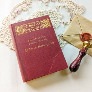 1910年　「ルネサンス期の建築」アンティーク本♪ 洋書古書(洋書)