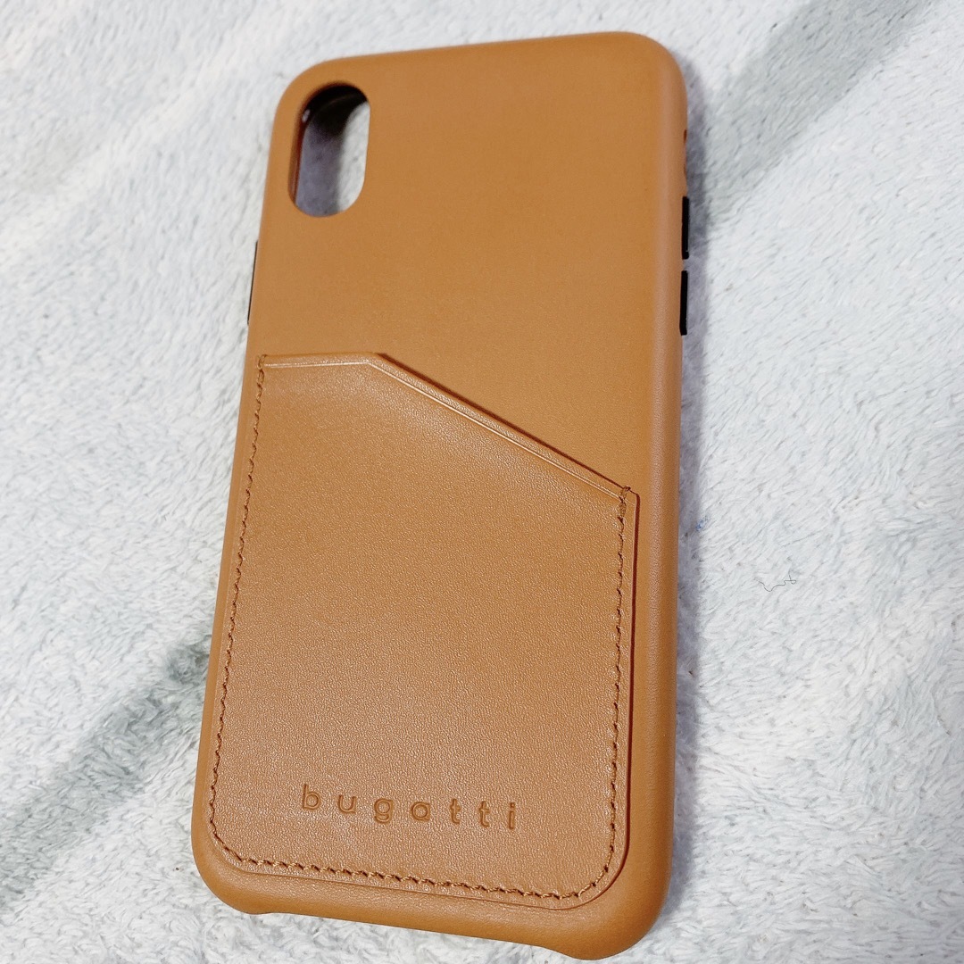 24h内発送✨bugatti iPhone X XS ケース カバー レザー 革 スマホ/家電/カメラのスマホアクセサリー(iPhoneケース)の商品写真