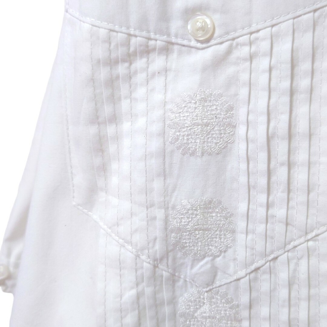 VINTAGE(ヴィンテージ)の【Guayabera】開襟 オープンカラー 刺繍入りキューバシャツ S-497 メンズのトップス(シャツ)の商品写真