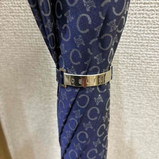 セリーヌ(celine)の超希少‼️新品タグ付き‼️セリーヌ　日傘　長傘　Cブラゾン柄(傘)