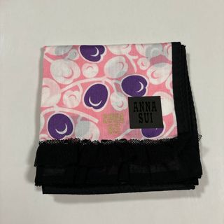 アナスイ(ANNA SUI)のアナスイハンカチ　黒レース(ハンカチ)