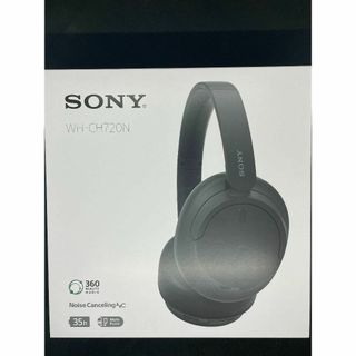 【新品未開封】SONY ヘッドホン WH-CH720N(B) ブラック