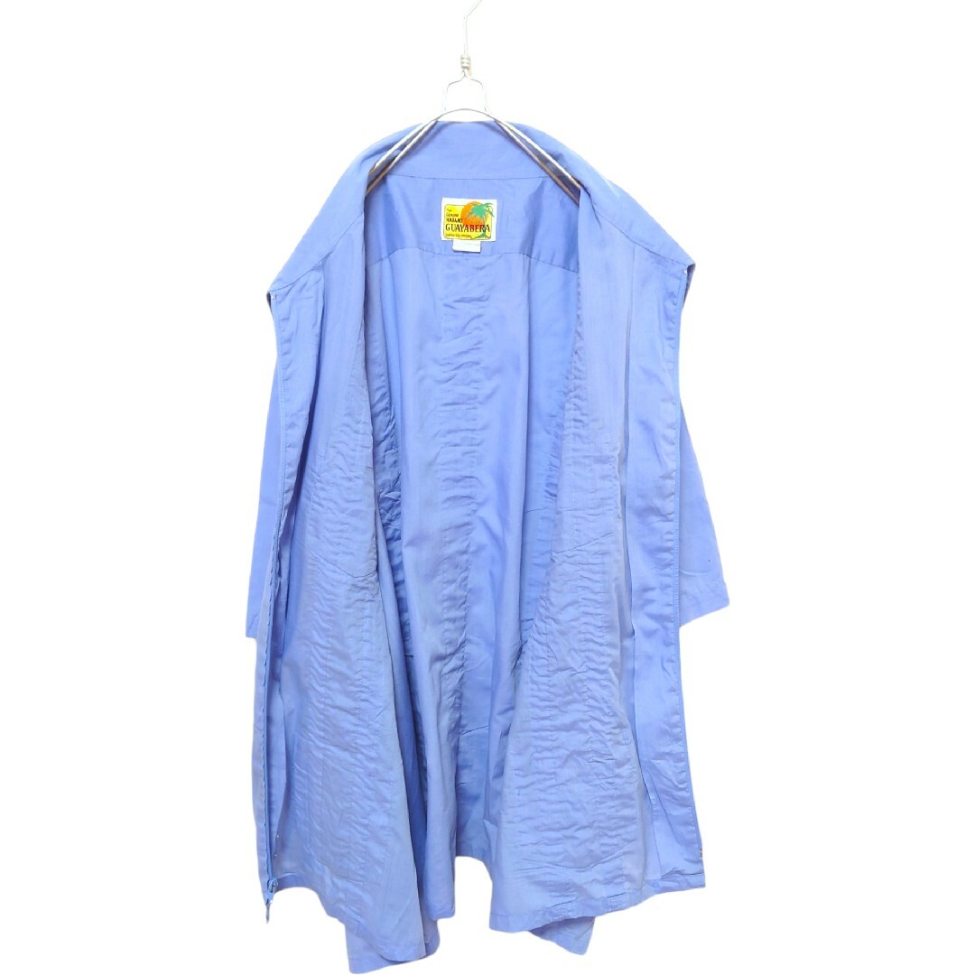 VINTAGE(ヴィンテージ)の【The GENUINE HABAND Guayabera】ジップアップ 刺繍入 メンズのトップス(シャツ)の商品写真