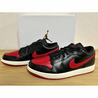 ナイキ(NIKE)のNIKE エアジョーダン 1 LOW 28.0㎝ 新品 ジムレッド(スニーカー)