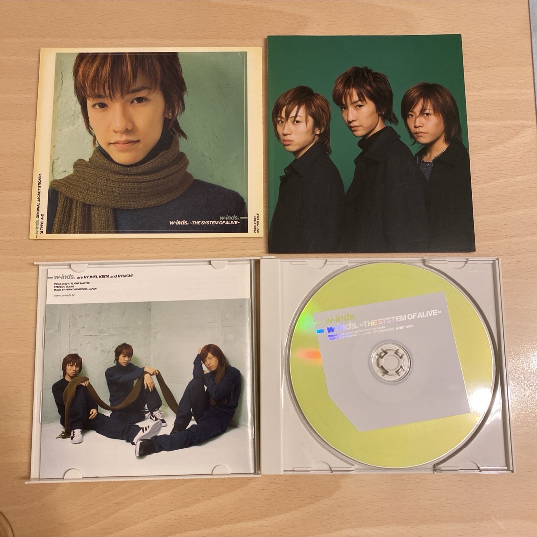 【w-inds.】ウィンズ～ザ システム オブ アライブ～ エンタメ/ホビーのCD(ポップス/ロック(邦楽))の商品写真