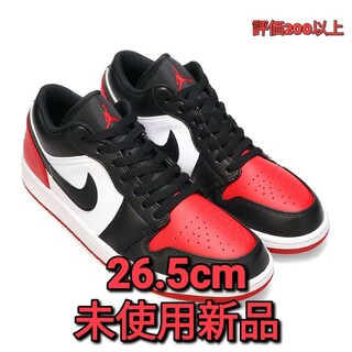 ジョーダン(Jordan Brand（NIKE）)の【送料込】Nike Air Jordan 1 Low "Bred Toe"(スニーカー)