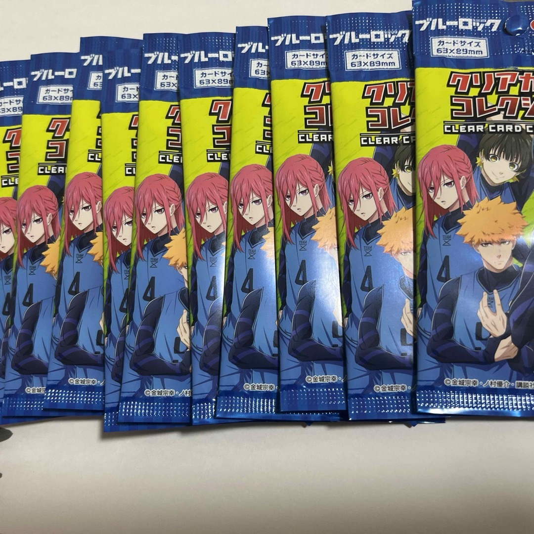 ensky - ブルーロック クリアカードコレクション 新品未開封品 ensky - ブルーロック クリアカードコレクション 新品未開封品