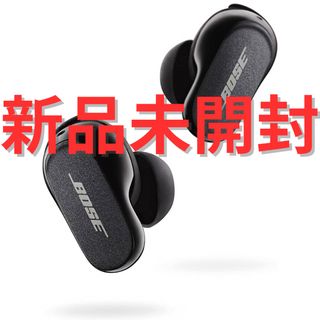 ボーズ(BOSE)の新品未開封　BOSE　QUIETCOMFORT　EARBUDS　II　ブラック(ヘッドフォン/イヤフォン)