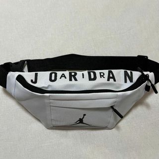 ジョーダン(Jordan Brand（NIKE）)の 人気！ナイキ ジョーダン ウエストポーチ ショルダーバッグ ホワイト(ウエストポーチ)