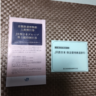 JR西日本鉄道株主優待券 と 優待割引券(その他)