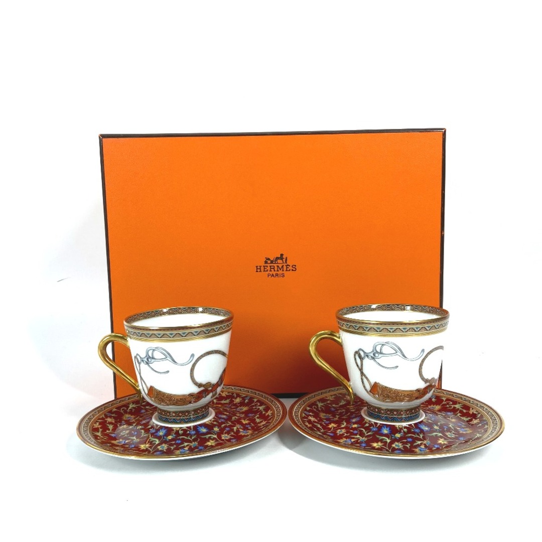 HERMES - エルメス HERMES シュバルドリアン コーヒーカップ HERMES - エルメス HERMES シュバルドリアン コーヒーカップ