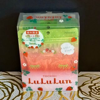 ルルルン(LuLuLun)の【未使用品】栃木 ルルルン とちおとめの香り　7枚入✖️5袋(パック/フェイスマスク)