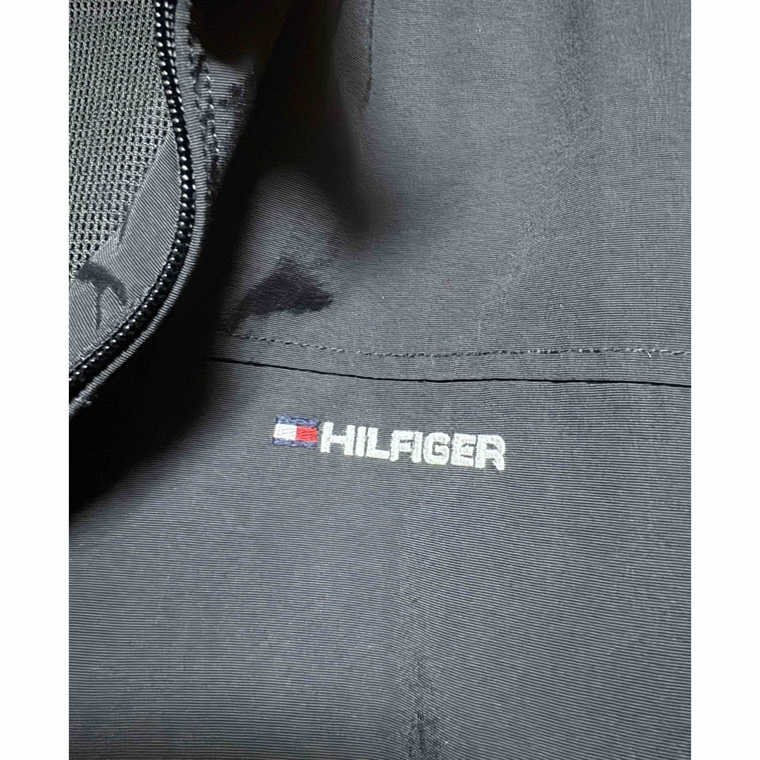 TOMMY HILFIGER(トミーヒルフィガー)の【美品】TOMMY  HILFIGER ナイロンジャケット　M ブラック メンズのジャケット/アウター(ナイロンジャケット)の商品写真