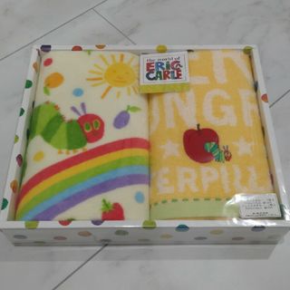 ERIC CARLE - はらぺこあおむし　フェイスタオルセット　新品