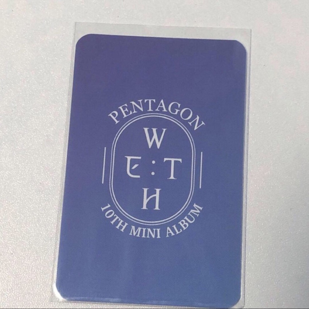 PENTAGON WE:TH ヨントン 特典トレカ キノ エンタメ/ホビーのCD(K-POP/アジア)の商品写真