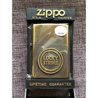 ジッポー(ZIPPO)の【未使用 キャンペーン当選品】 LUCKY STRIKE Zippo(タバコグッズ)