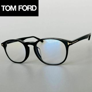 TOM FORD EYEWEAR - メガネ トムフォード アジアンフィット ボストン ブラック ゴールド 黒 金