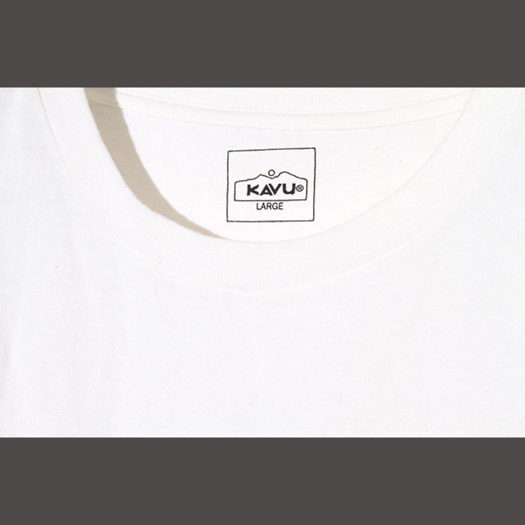 KAVU(カブー)のKAVU カブー Lemon Tee プリント ロゴ 半袖Tシャツ L メンズのトップス(Tシャツ/カットソー(半袖/袖なし))の商品写真