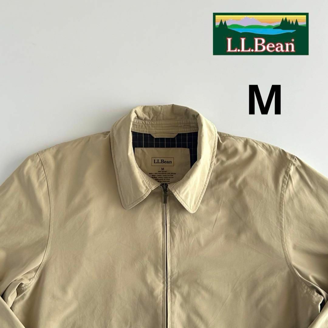 L.L.Bean(エルエルビーン)のl.l.bean エルエルビーン スイングトップ M ベージュ ブルゾン メンズのジャケット/アウター(ブルゾン)の商品写真