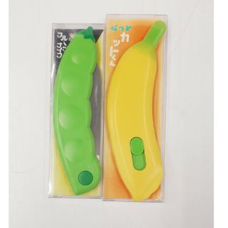 新品未使用　フルーツ皮むき　フルーツナイフ　折りたたみナイフ　ユニーク雑貨　2個(調理道具/製菓道具)