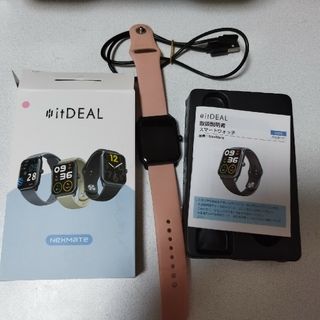 スマートウォッチ itDEAL NexMate　大画面 1.96インチ(腕時計(デジタル))