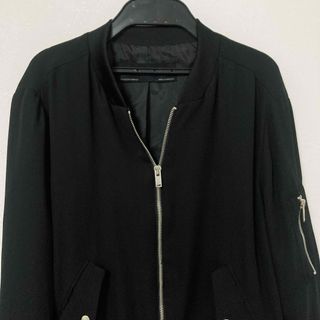 ザラ(ZARA)の【ZARA】ブルゾン ジャケット ブラック(ブルゾン)