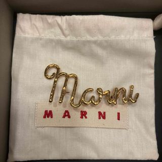 Marni - マルニ　ロゴブローチ