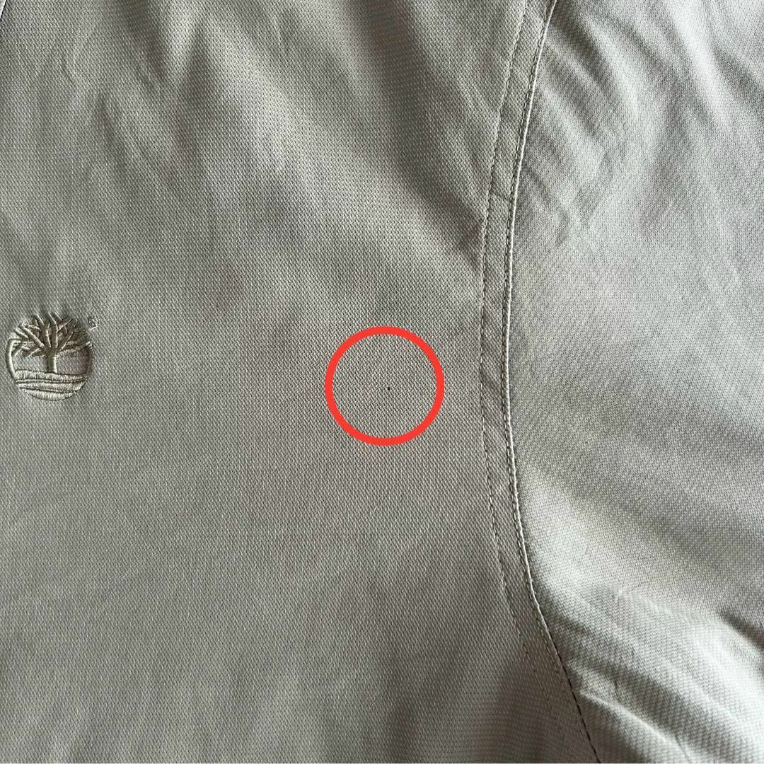 Timberland(ティンバーランド)のティンバーランド スイングトップ L 刺繍ロゴ ベージュ 中綿ジャケット メンズのジャケット/アウター(ブルゾン)の商品写真