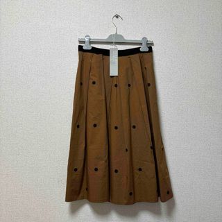 マーガレットハウエル(MARGARET HOWELL)のおススメ‼️新品‼️マーガレットハウエルBIG SPOT COTTON スカート(ロングスカート)