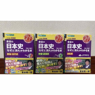 金谷の日本史「なぜ」と「流れ」がわかる本 文化史 原始古代史 中世近世史(語学/参考書)