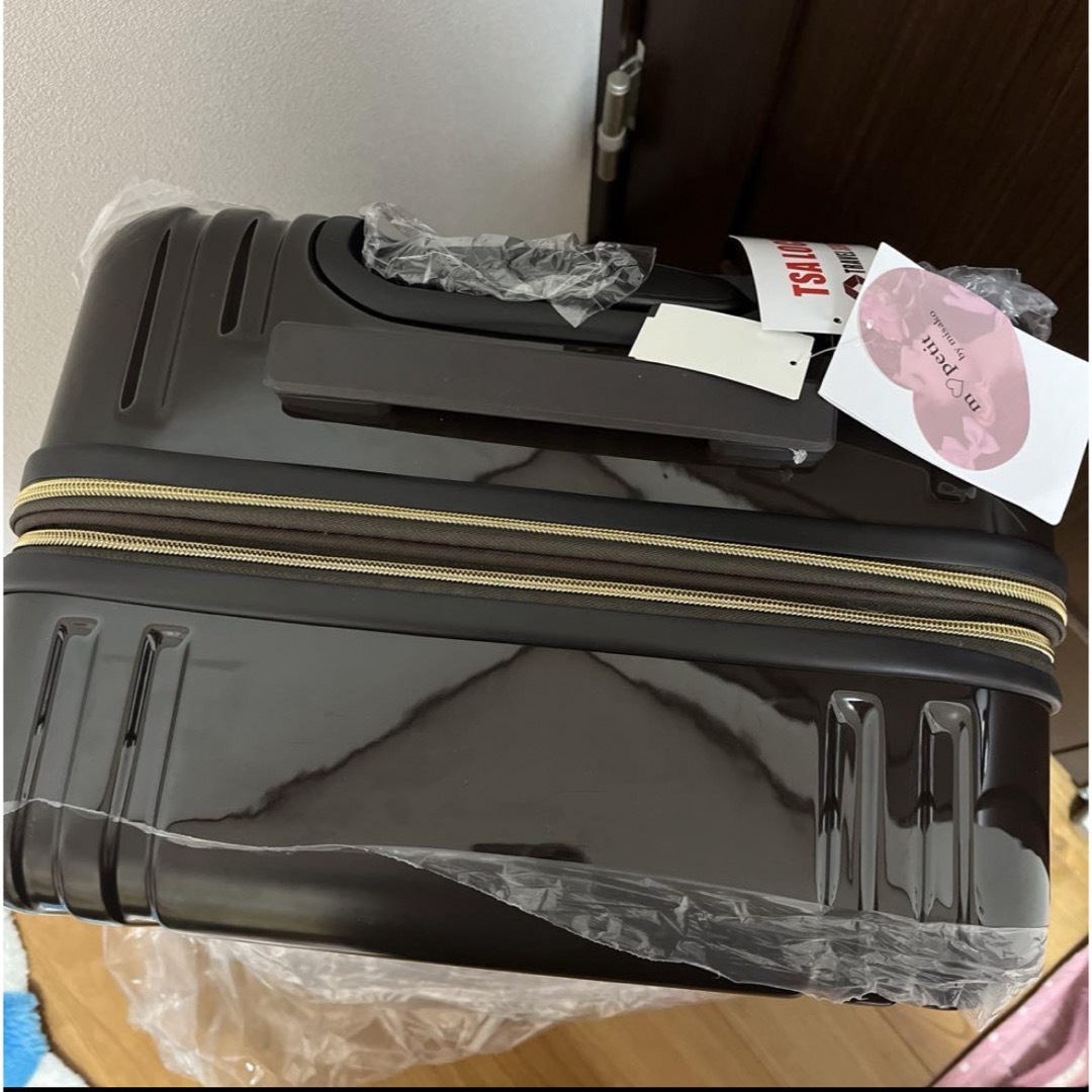 ★受注販売品★しまむら×青木美沙子 キャリーケース Mサイズ【茶色】 ★受注販売品★しまむら×青木美沙子 キャリーケース Mサイズ【茶色】