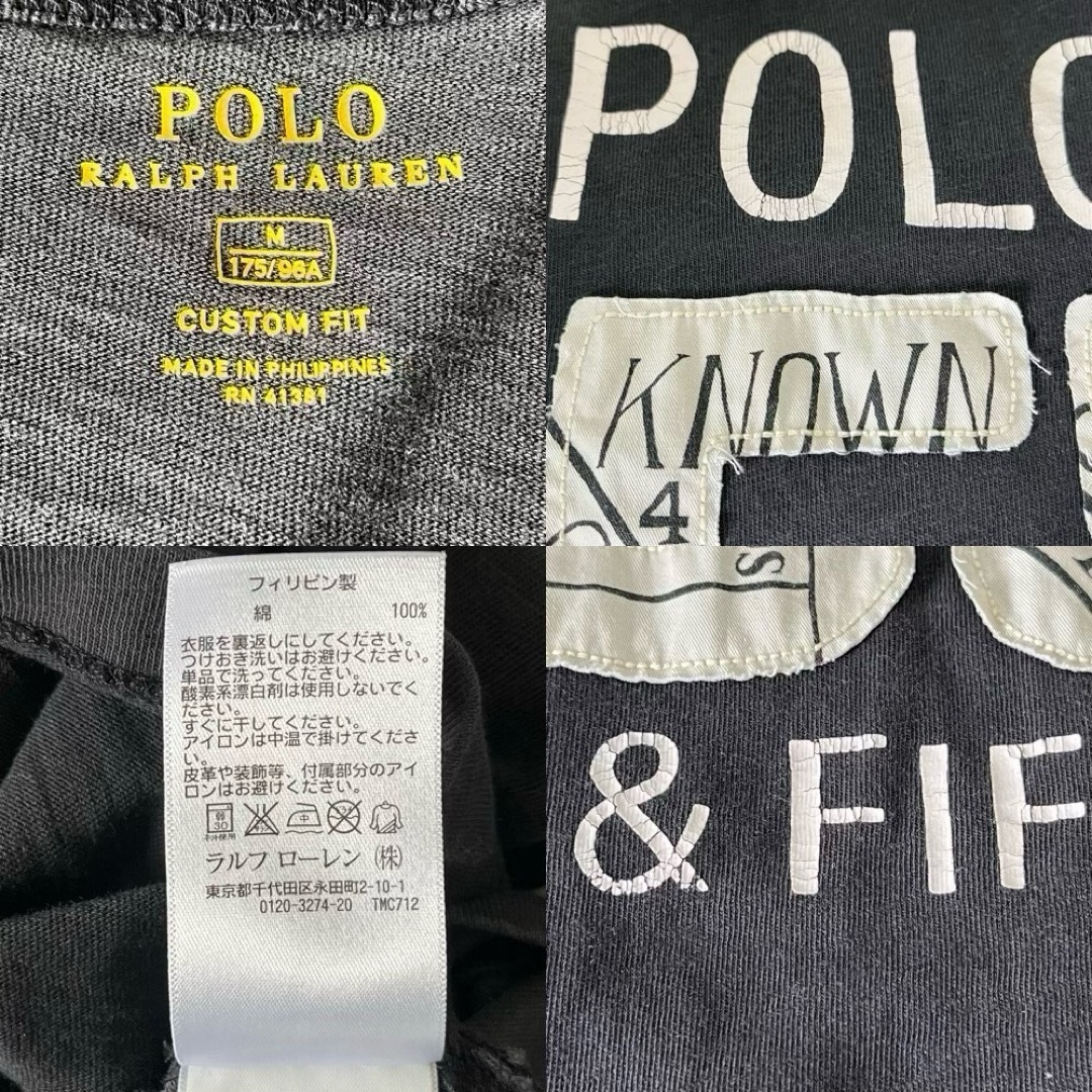 POLO RALPH LAUREN(ポロラルフローレン)のPOLO Ralph Lauren 半袖 Tシャツ M ワッペン ヴィンテージ メンズのトップス(Tシャツ/カットソー(半袖/袖なし))の商品写真